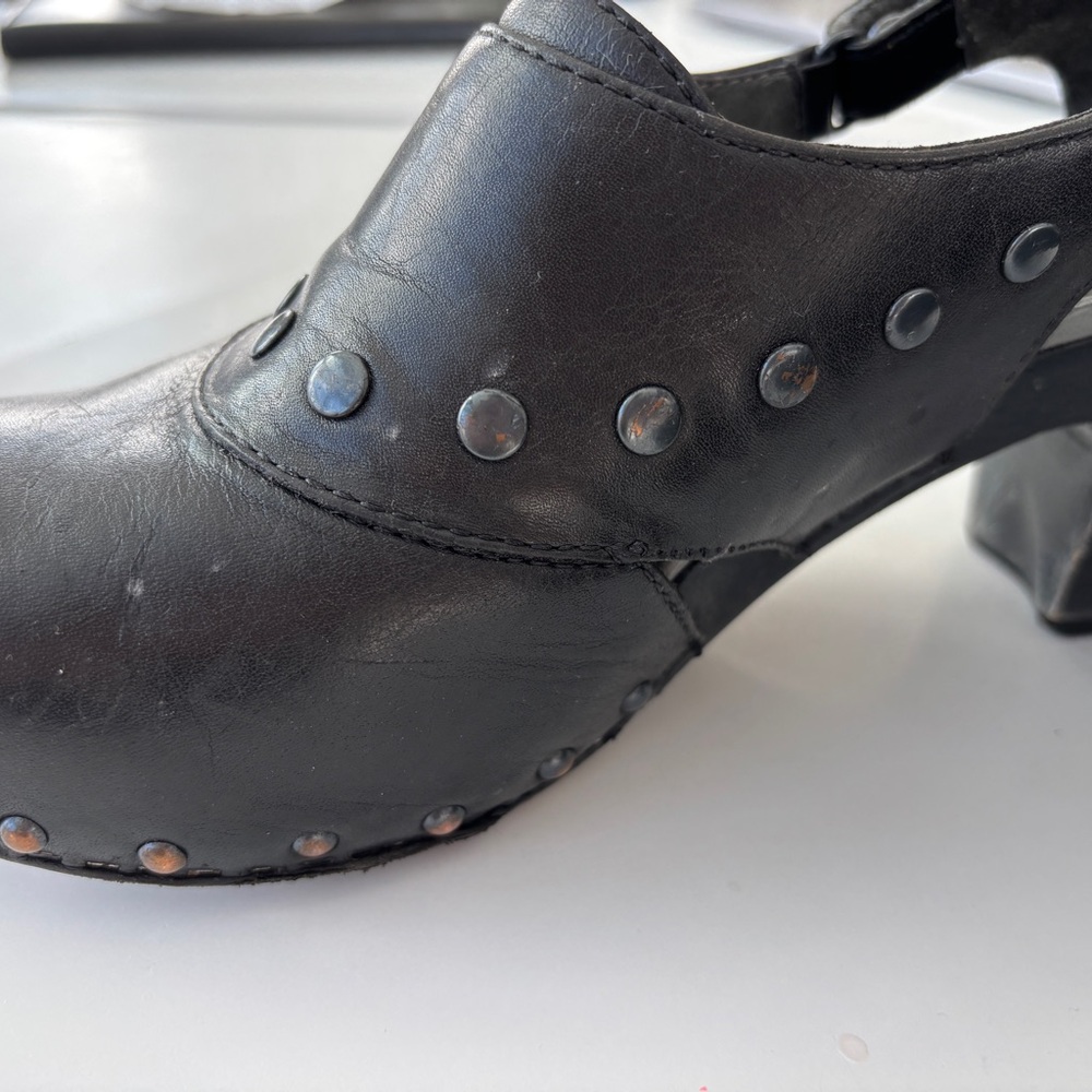 Dansko Black Women's Ryder Black studded Shoes - Picture 2 of 5